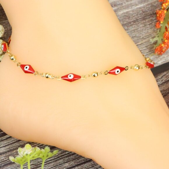 "Elegant Handmade Anklet – Delicate Jewelry for Women, MAR091622 - Picture 9 of 10